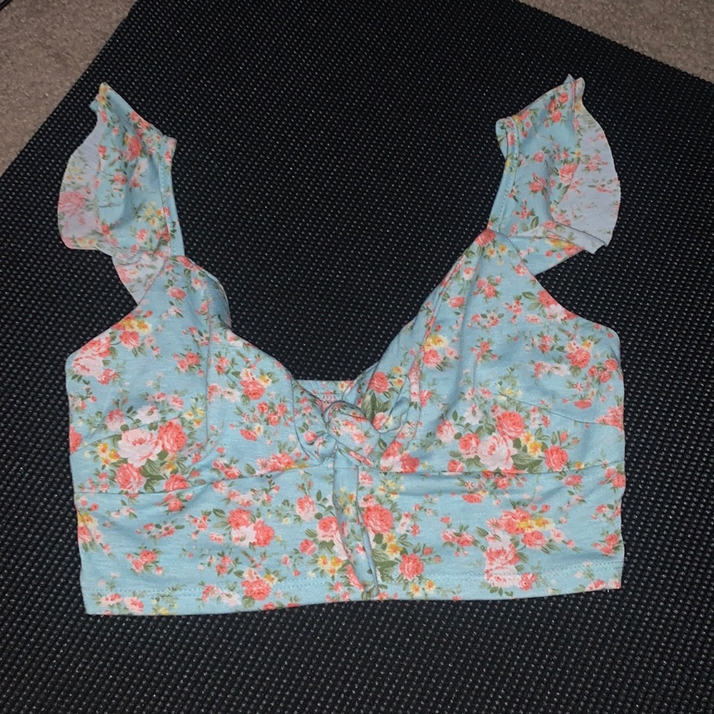flower crop top